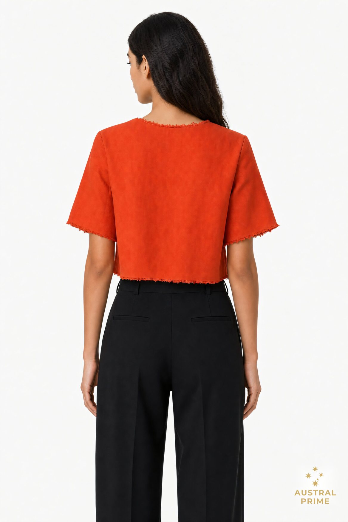Celeste Tesoriero Conscious Canvas Top in bright red — image 2 of 2