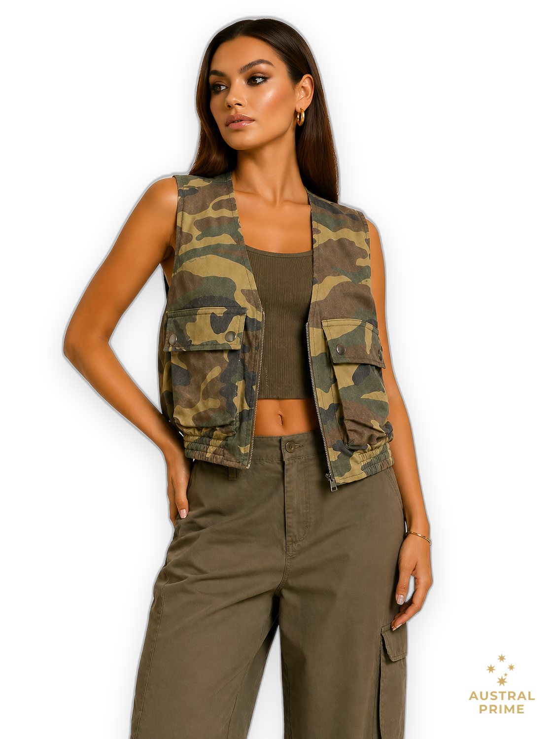 Petar Petrov The Forest Camouflage Vest — Camo