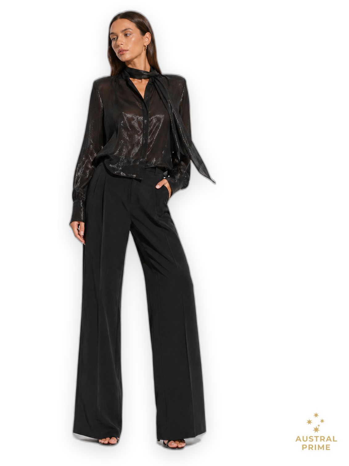 Petar Petrov Treasure Blouse — Black (AU Exclusive)
