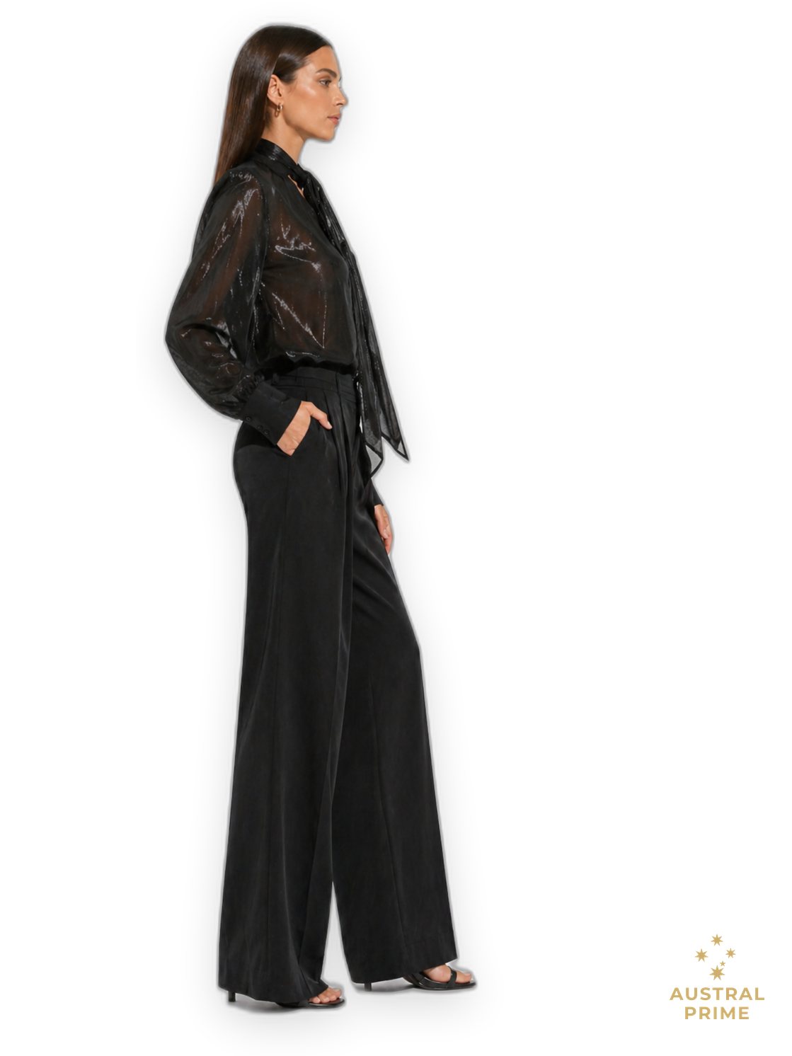 Petar Petrov Treasure Blouse in black — image 3 of 4