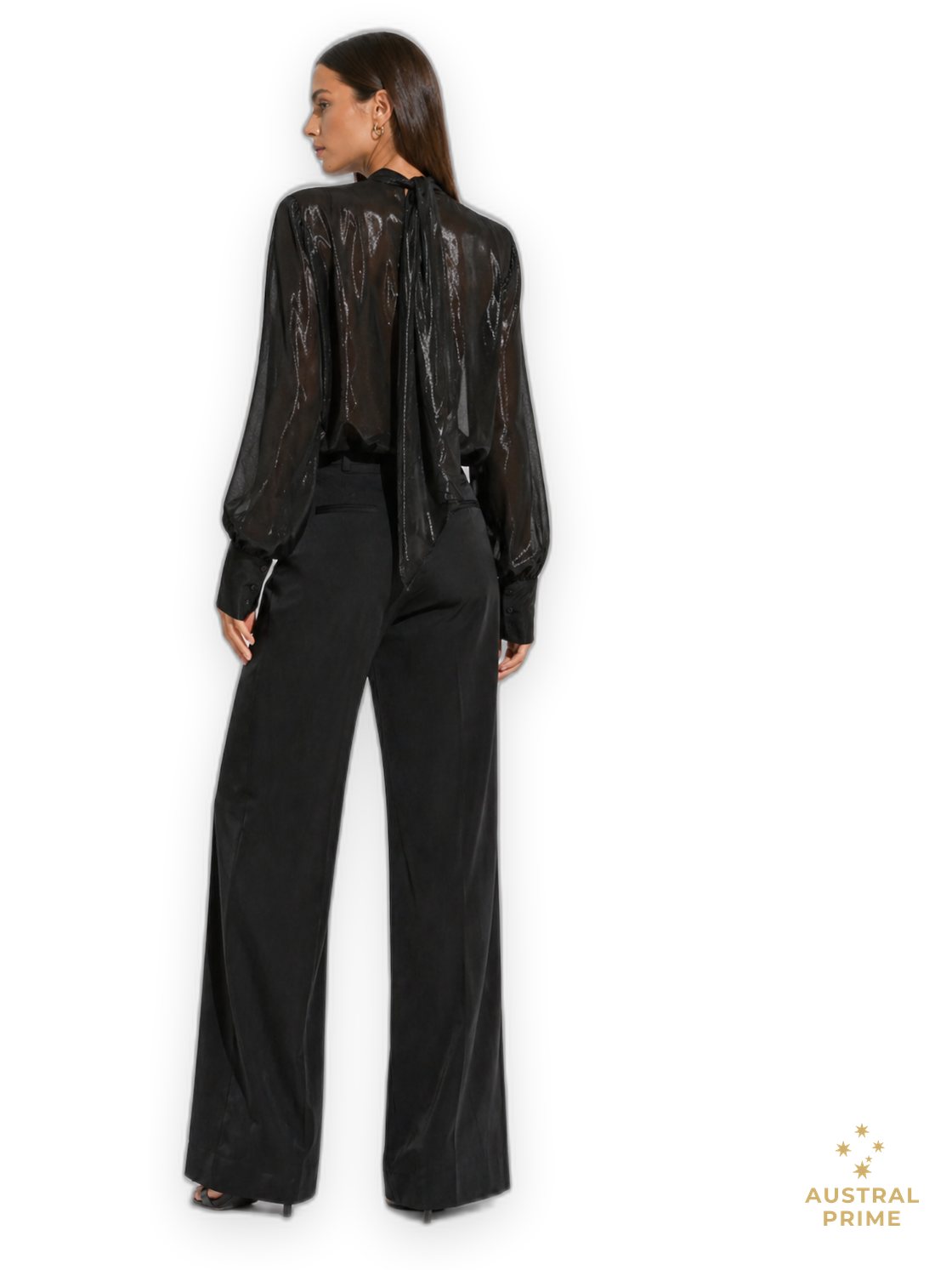 Petar Petrov Treasure Blouse in black — image 4 of 4