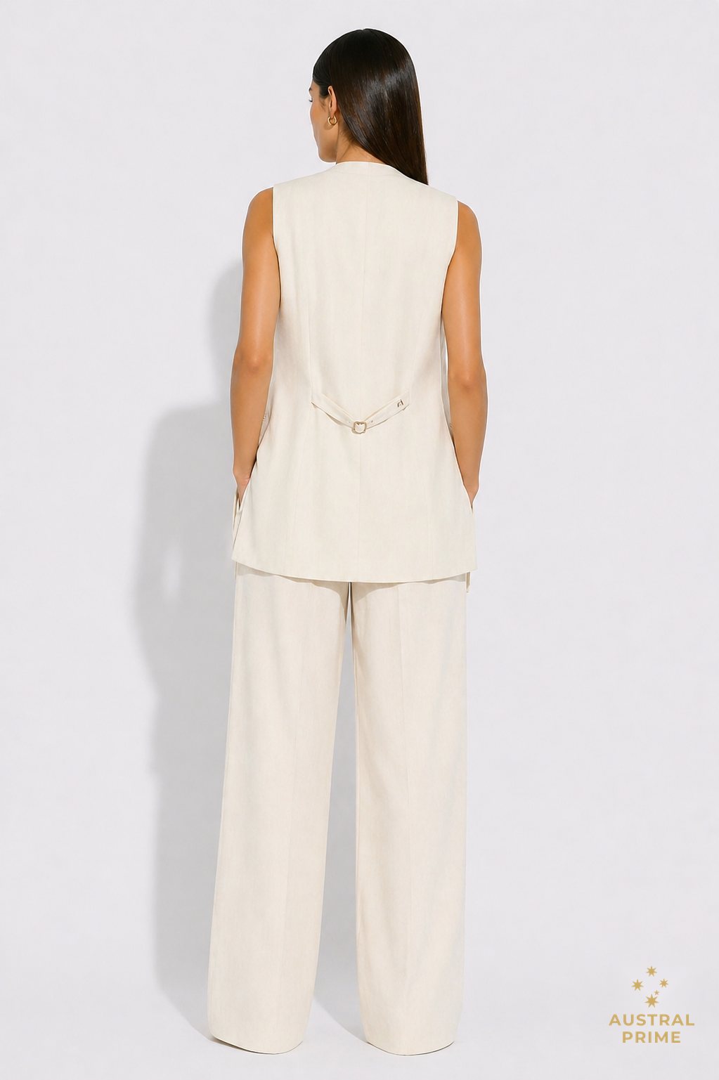 Petar Petrov Wali Straw Waistcoat — image 4 of 4