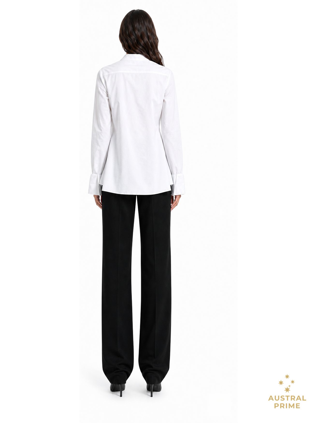 Sid Neigum Cotton Tie Blouse in white — image 4 of 4