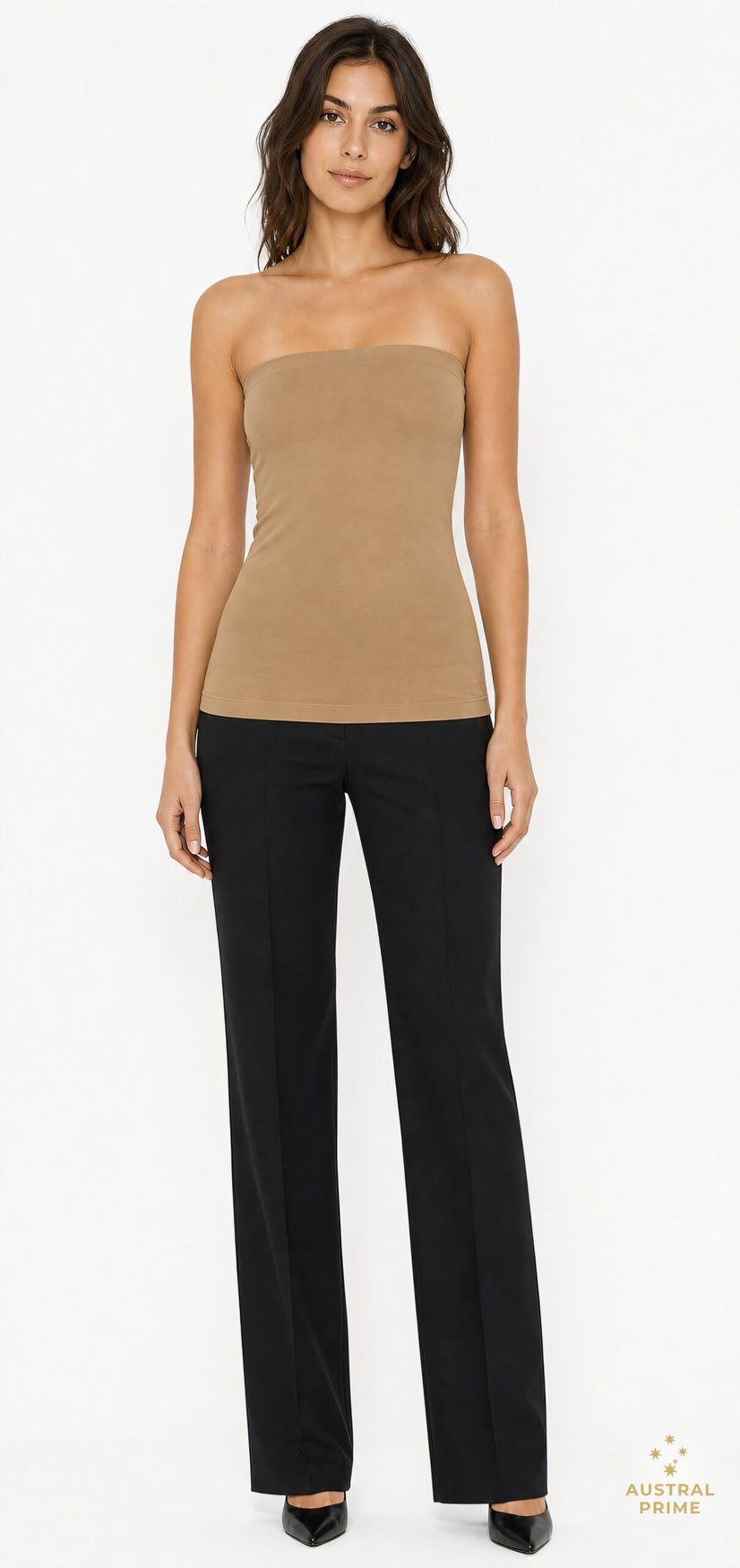 Wolford Fatal Sleeveless Top — Cafe au Lait