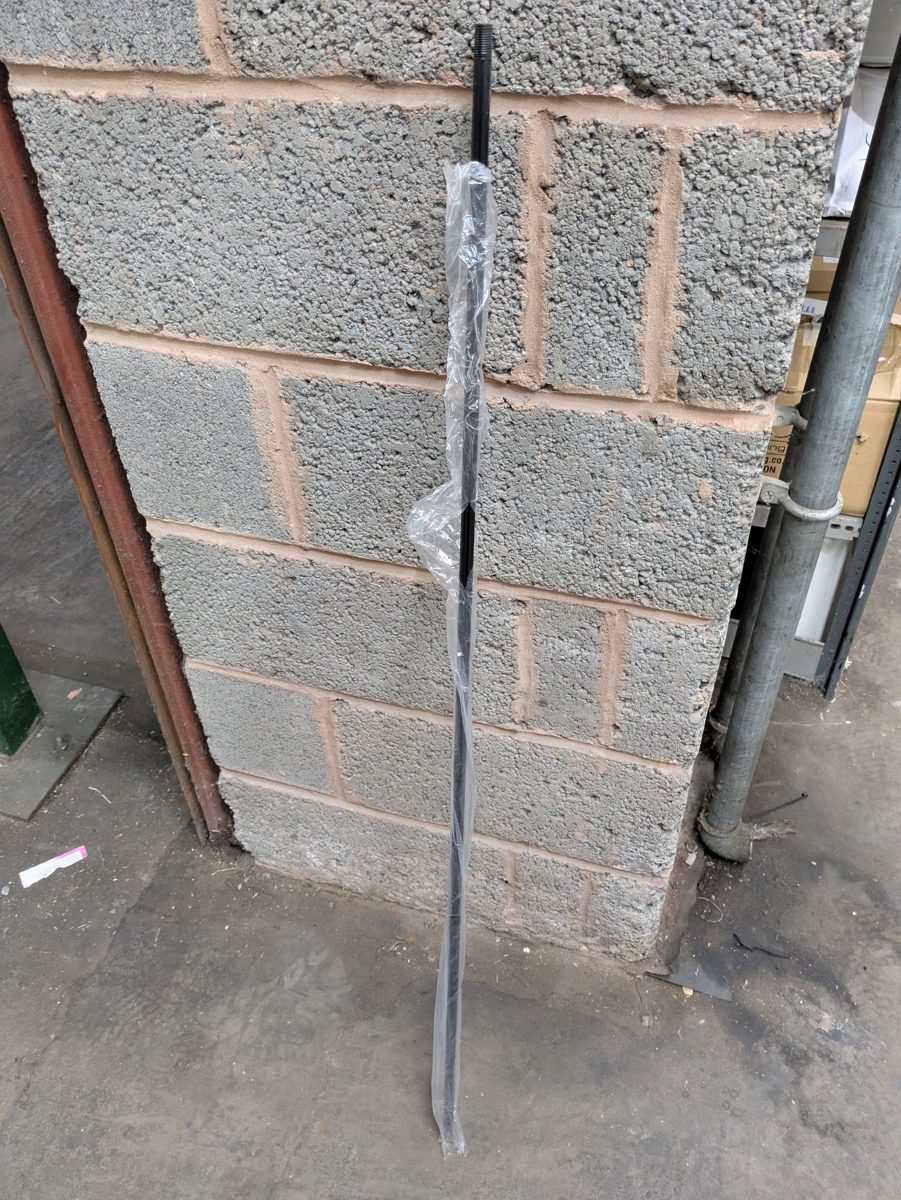 JCC JC14096 black drop rod — surplus UK stock