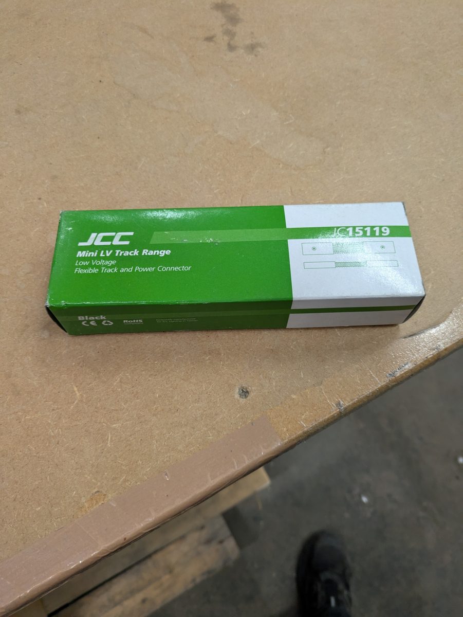 JCC JC15119 Mini LV Track Range component — surplus UK stock
