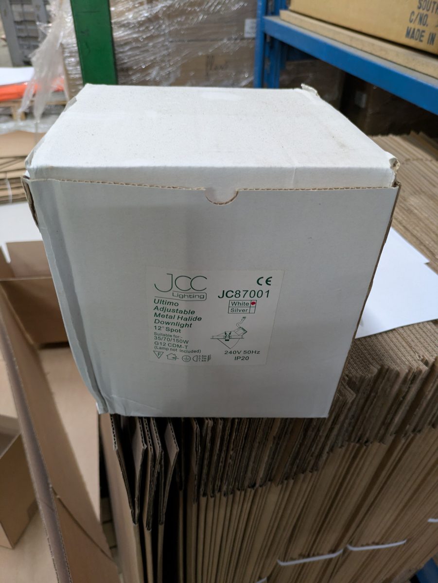 Pro System Mains Track (1m, white) white — surplus UK stock JC88001