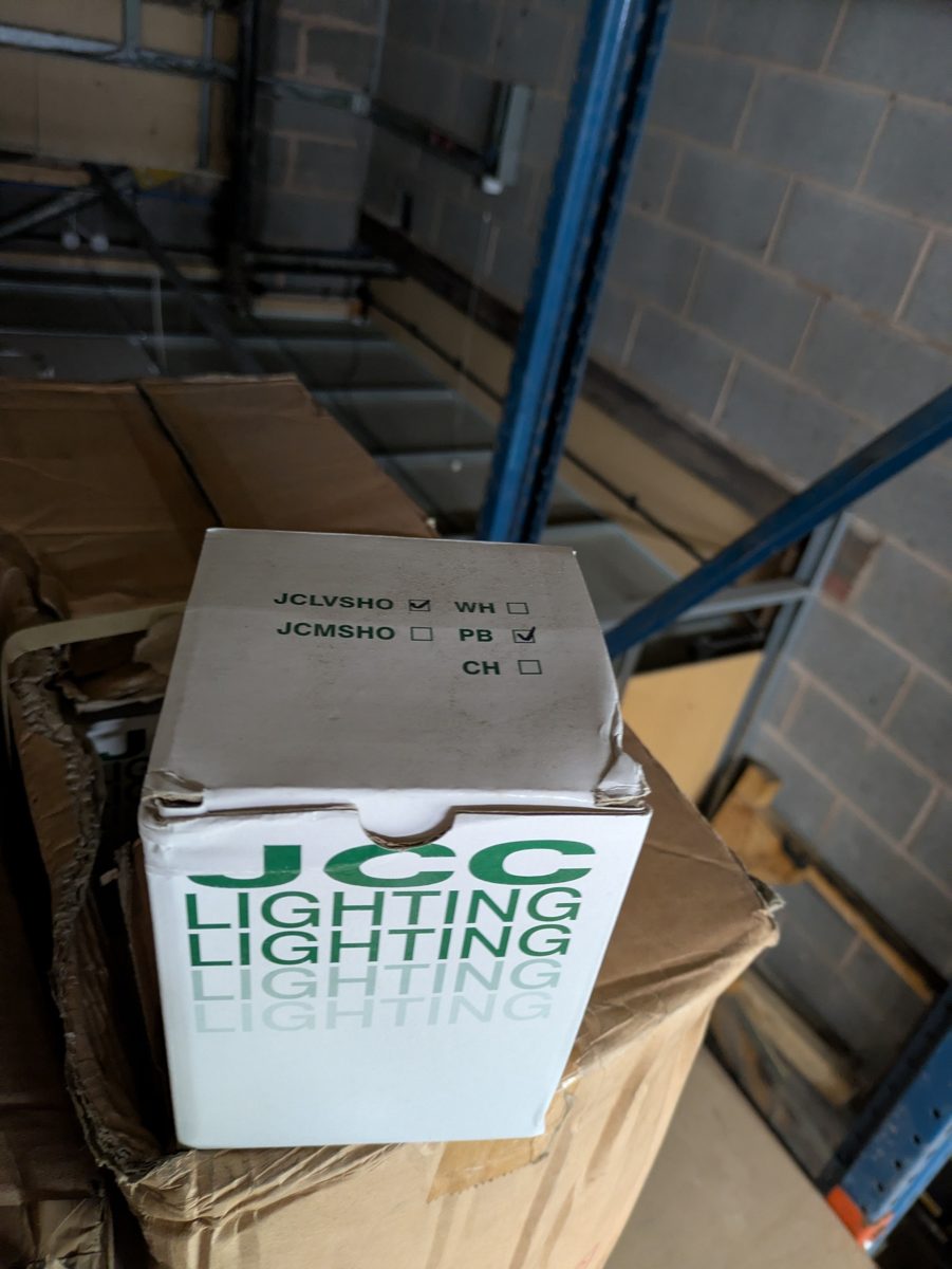 Low-Voltage Bathroom Shower Downlight v1 — surplus UK stock JCLVSHO